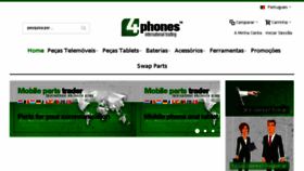 What 4phones.pt website looked like in 2017 (6 years ago)
