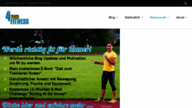 What 4yourfitness.com website looked like in 2017 (6 years ago)