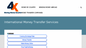 What 4xtransfer.com website looked like in 2017 (6 years ago)