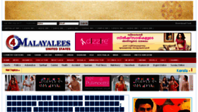 What 4malayalees.com website looked like in 2017 (6 years ago)
