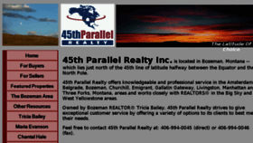 What 45thparallelrealty.com website looked like in 2017 (6 years ago)