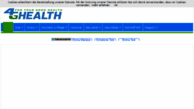 What 4g-health.com website looked like in 2017 (6 years ago)
