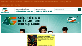 What 4gviettel.com.vn website looked like in 2018 (6 years ago)