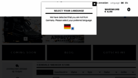 What 43einhalb.com website looked like in 2018 (6 years ago)