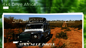 What 4x4driveafrica.com website looked like in 2018 (6 years ago)