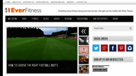 What 4everfitness.co.uk website looked like in 2018 (7 years ago)