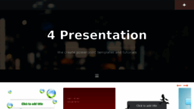 What 4presentation.net website looked like in 2018 (6 years ago)