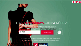 What 4shoppingdays.com website looked like in 2018 (6 years ago)