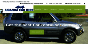 What 4x4ugandacarhire.com website looked like in 2018 (6 years ago)