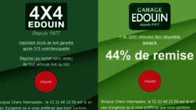 What 4x4edouin.com website looked like in 2018 (6 years ago)