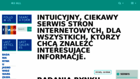 What 4uall.pl website looked like in 2018 (6 years ago)