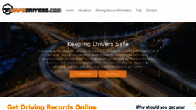 What 4safedrivers.com website looked like in 2018 (5 years ago)