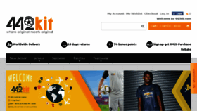 What 442kit.com website looked like in 2018 (5 years ago)
