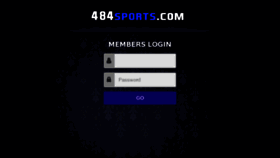 What 484sports.com website looked like in 2018 (5 years ago)