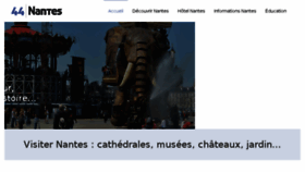 What 44-nantes.net website looked like in 2018 (5 years ago)