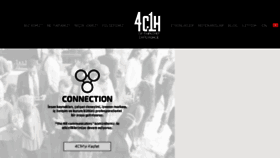 What 4c1h.com website looked like in 2018 (5 years ago)