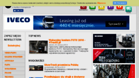 What 4trucks.pl website looked like in 2018 (5 years ago)