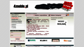 What 4meble.pl website looked like in 2018 (5 years ago)