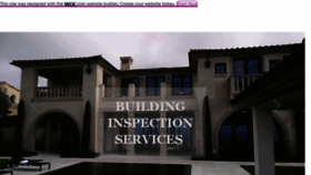 What 4buildinginspections.com website looked like in 2018 (5 years ago)