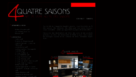 What 4quatresaisons.ch website looked like in 2018 (5 years ago)