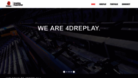 What 4dreplay.com website looked like in 2018 (5 years ago)