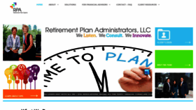 What 401krpa.com website looked like in 2018 (5 years ago)