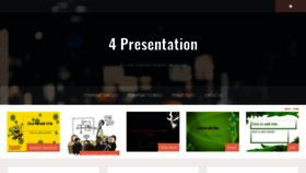 What 4presentation.net website looked like in 2019 (5 years ago)