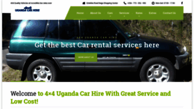 What 4x4ugandacarhire.com website looked like in 2019 (5 years ago)