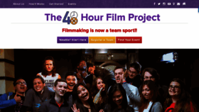 What 48hourfilm.com website looked like in 2019 (4 years ago)