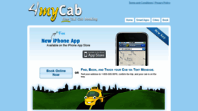 What 4mycab.com website looked like in 2019 (4 years ago)