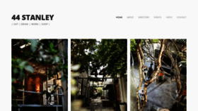 What 44stanley.co.za website looked like in 2019 (4 years ago)
