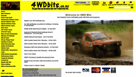 What 4wdbits.co.nz website looked like in 2019 (4 years ago)