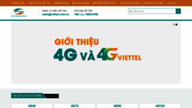 What 4gviettel.com.vn website looked like in 2019 (4 years ago)