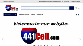 What 441cell.com website looked like in 2019 (4 years ago)