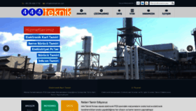 What 444teknik.com website looked like in 2019 (4 years ago)