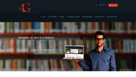 What 4gestionacademy.com website looked like in 2019 (5 years ago)