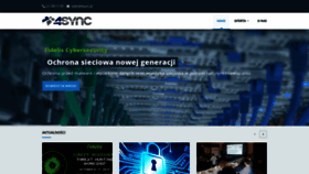 What 4sync.pl website looked like in 2019 (4 years ago)