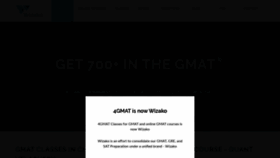 What 4gmat.com website looked like in 2019 (4 years ago)