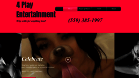 What 4playentertainment4u.com website looked like in 2019 (4 years ago)