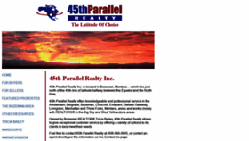 What 45thparallelrealty.com website looked like in 2019 (4 years ago)