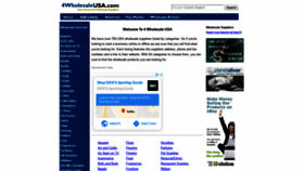 What 4wholesaleusa.com website looked like in 2019 (4 years ago)