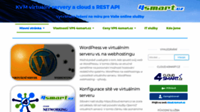 What 4smart.cz website looked like in 2019 (4 years ago)
