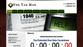 What 4taxman.com website looked like in 2019 (4 years ago)