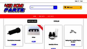 What 45kmparts.nl website looked like in 2019 (4 years ago)