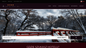 What 4gwiazdki.pl website looked like in 2020 (4 years ago)