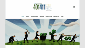 What 401411.com website looked like in 2020 (4 years ago)