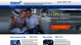What 4videosoft.de website looked like in 2020 (4 years ago)
