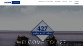 What 427autocollision.com website looked like in 2020 (4 years ago)