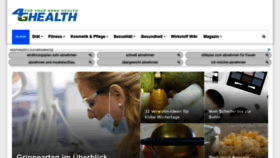 What 4g-health.com website looked like in 2020 (4 years ago)