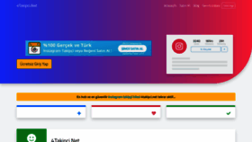 What 4takipci.com website looked like in 2020 (4 years ago)